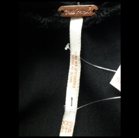 Free People Embroidered Long Sleeve Flowy Babydoll Mini Dress - Picture 5 of 8